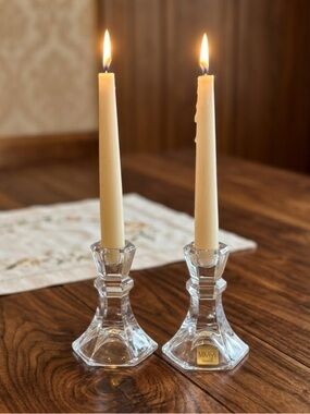 MIKASA Crystal Glass Candlestick Holders. AUSTRIA
Set of 2
NEW